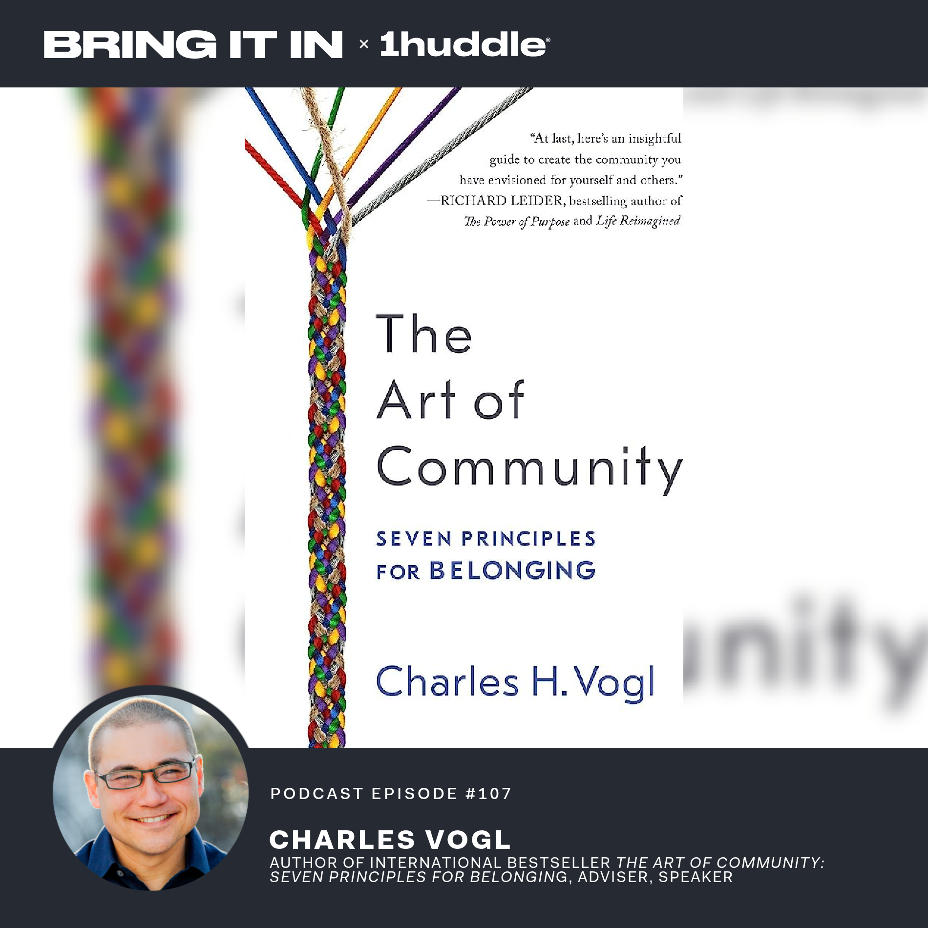 Author of the International Bestseller “The Art of Community: Seven Principles for Belonging”